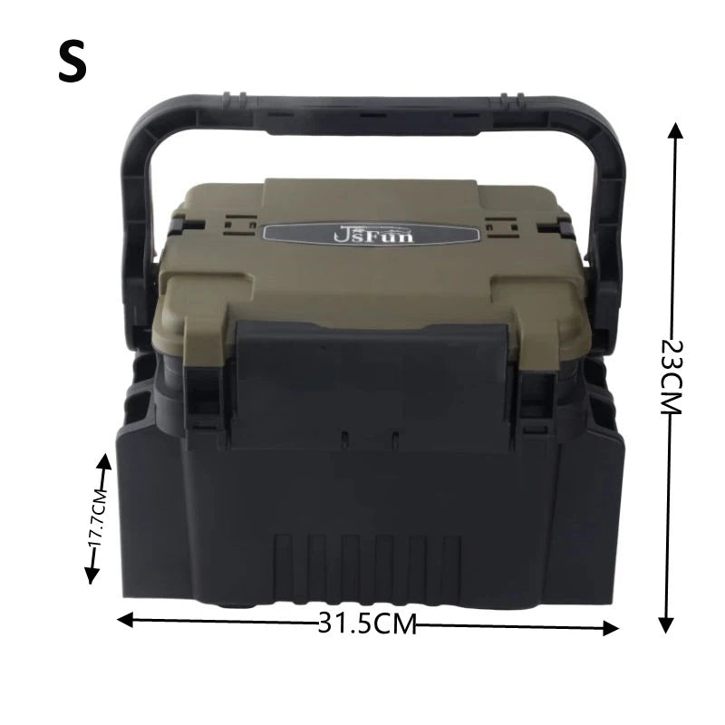 Large Fishing Box Organizer Multi-function Lure Live Fish Bucket