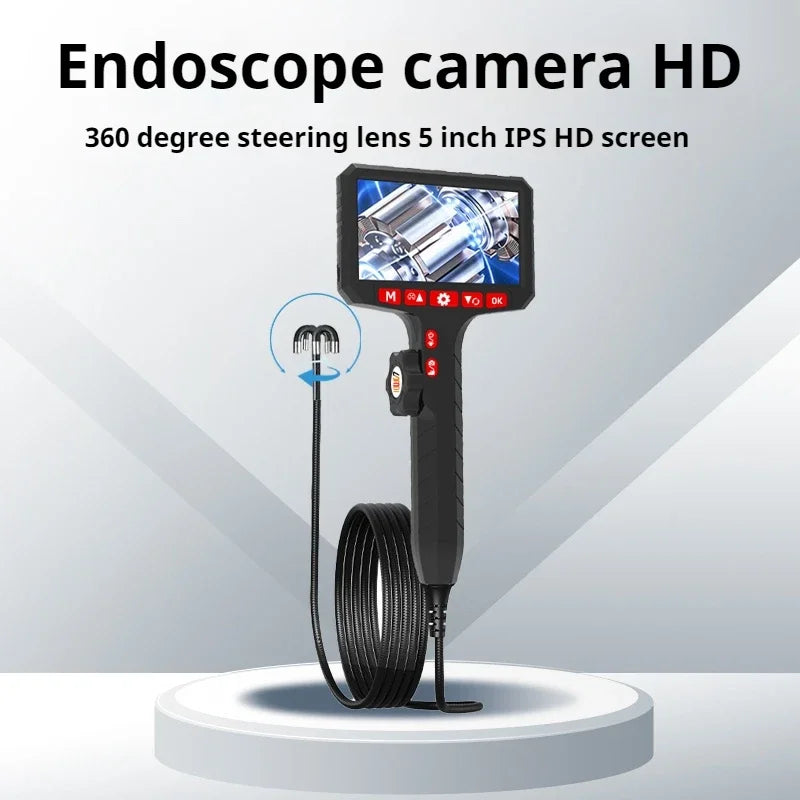 3.9mm 5 million pixels HD Two-Way Rotary 360° Industrial Piping