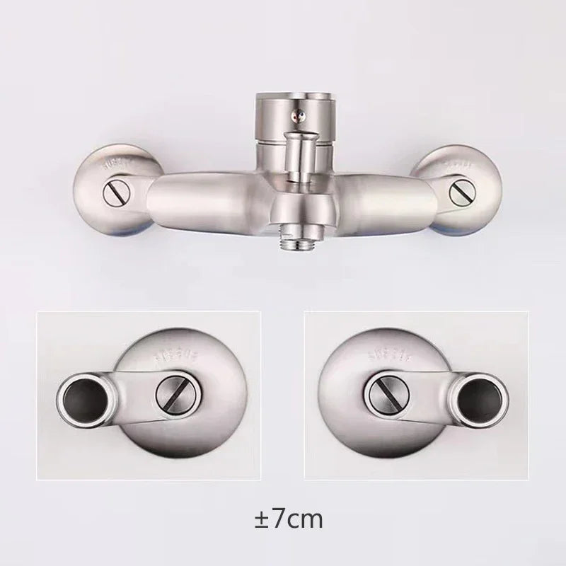 Width Adjustable Angle Valve Replacement Shower Faucet Adapter Part