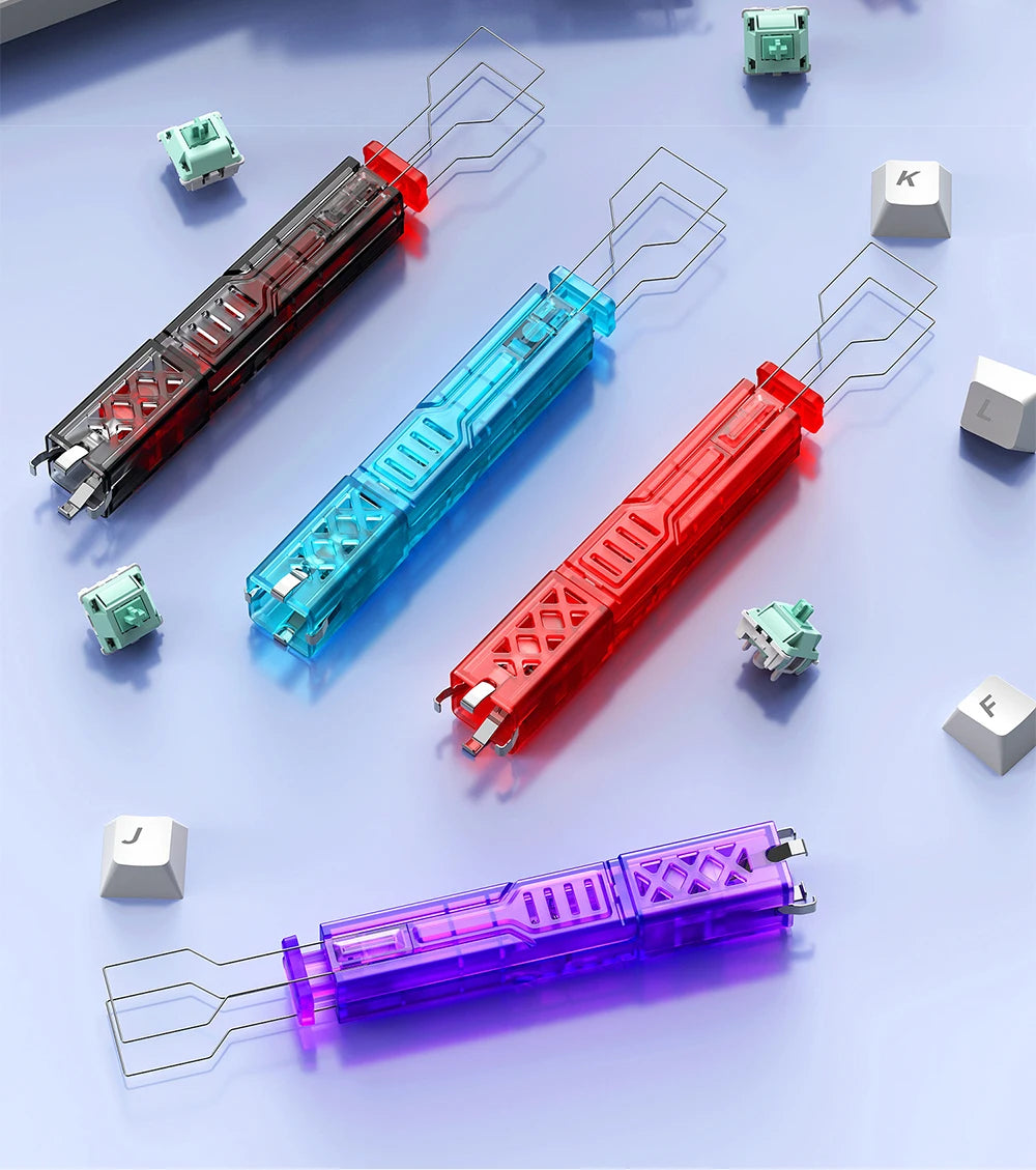 Elough 2 in 1 Keyboard Keycaps Switch Puller Opener Universal Keycap