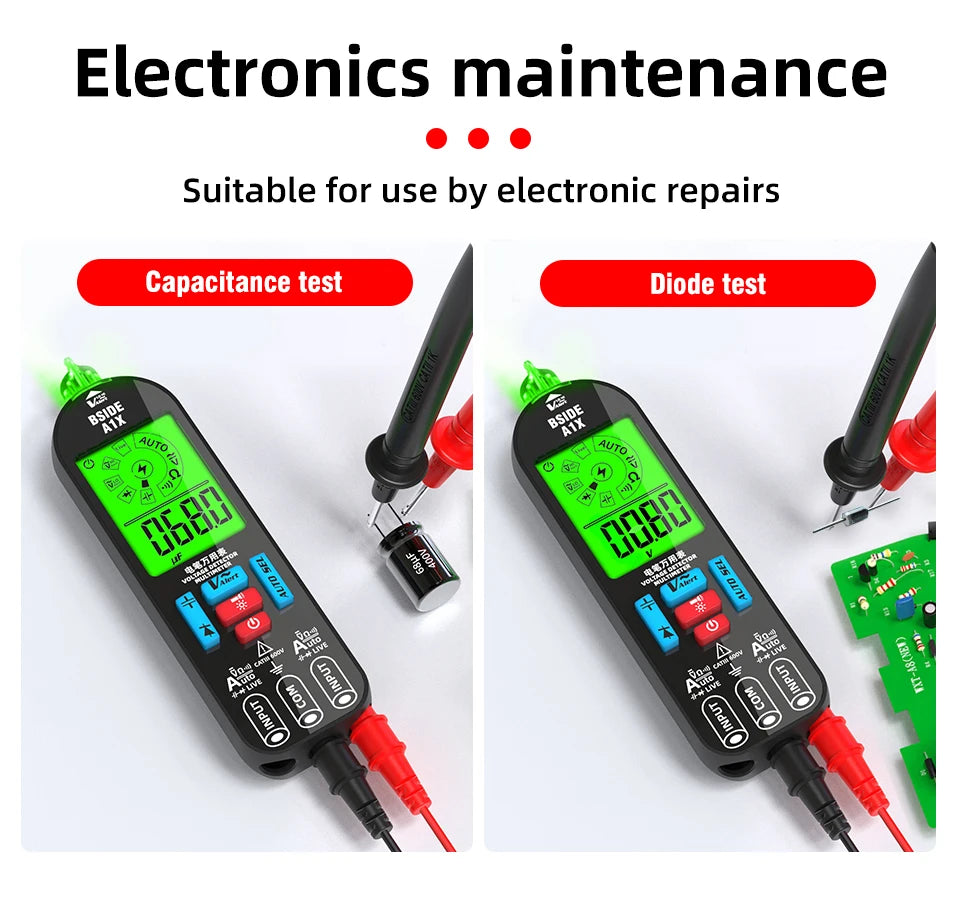 BSIDE NEW Voltage Tester Pen Multimeter Electronic USB Tester