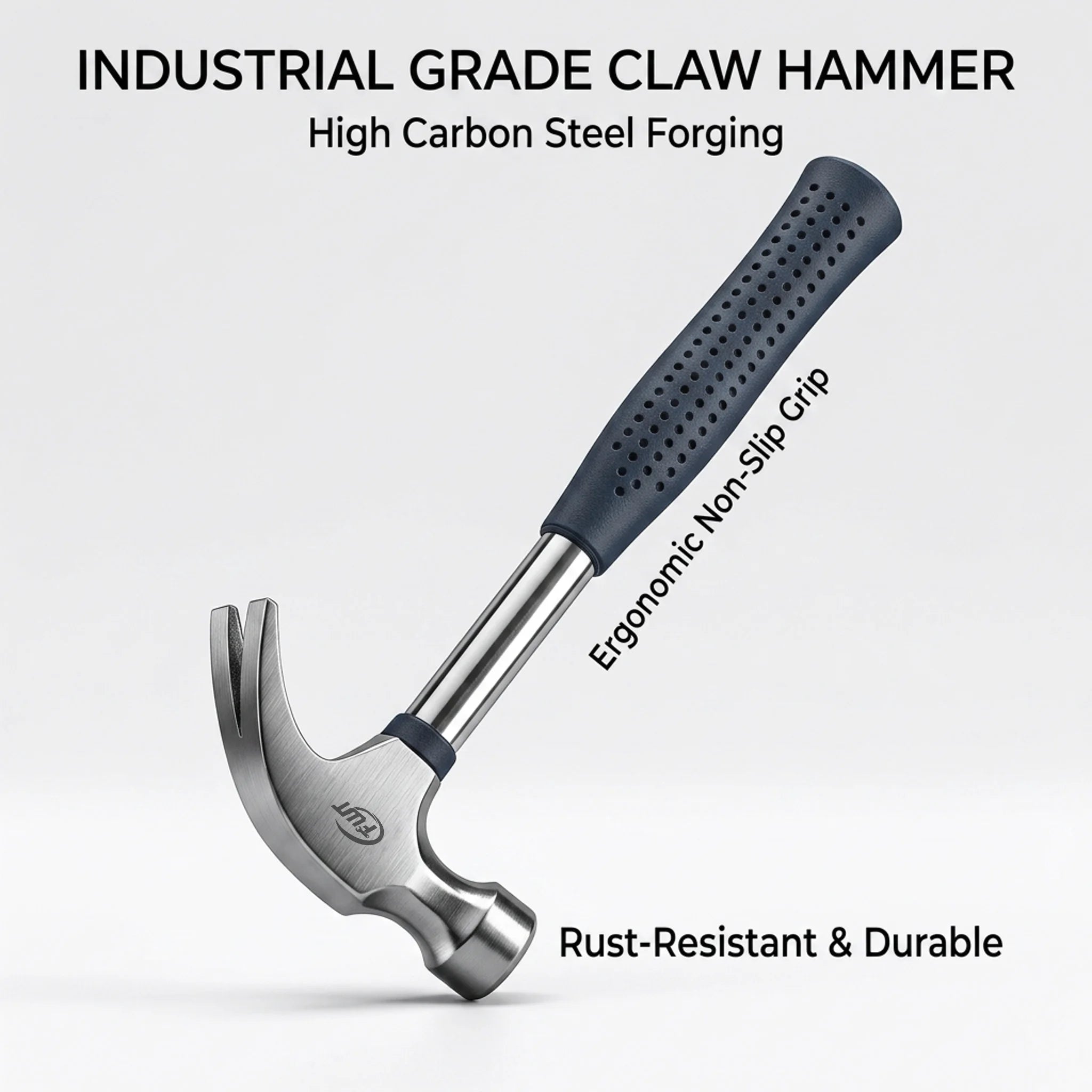 Multifunctional Claw Hammer Ergonomic Handle Heavy Duty Striking Tool