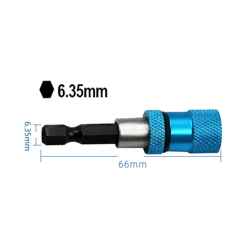 Hex Shank Screw Depth Magnetic Screwdriver Bit Holder 1/4 Inch Hex