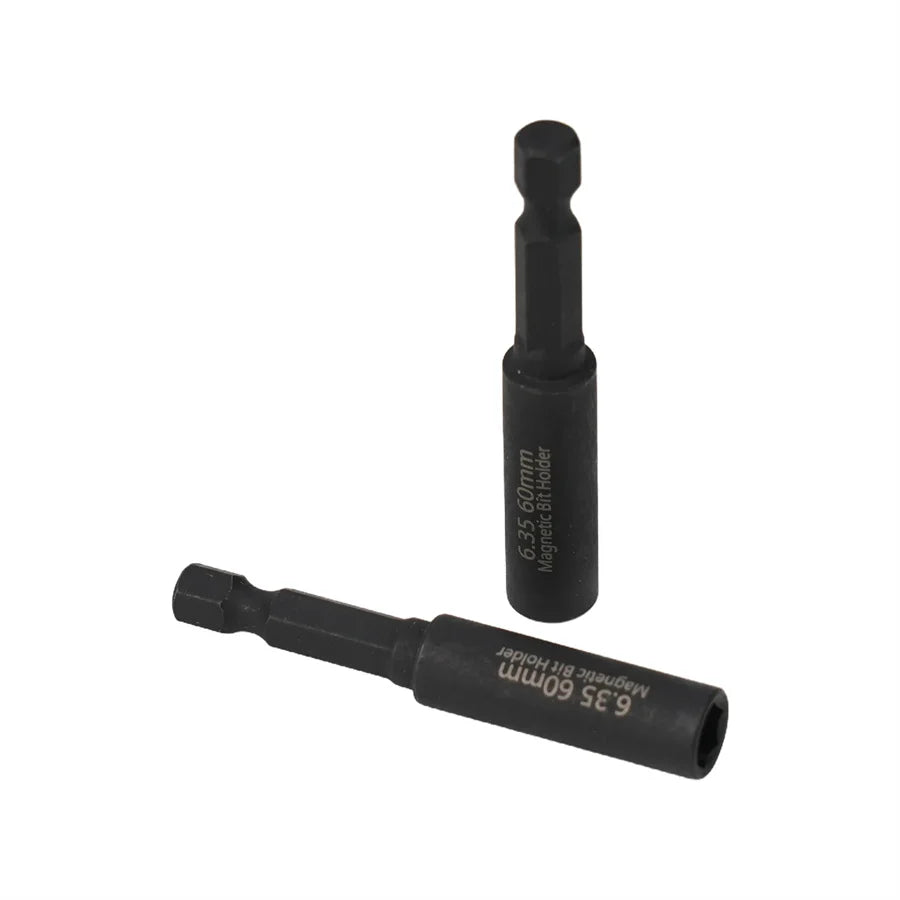 2/5 pieces magnetic extension screwdriver drill bit hexagonal shank