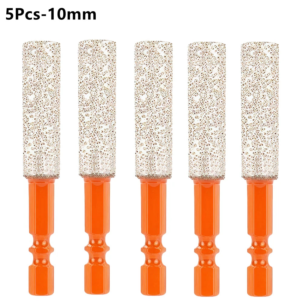 6-12mm Hexagonal Shank Dry Ceramic Tile Diamond Drill Bit Drilling