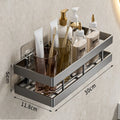 Non drilling bathroom rack, shower room, bathroom space