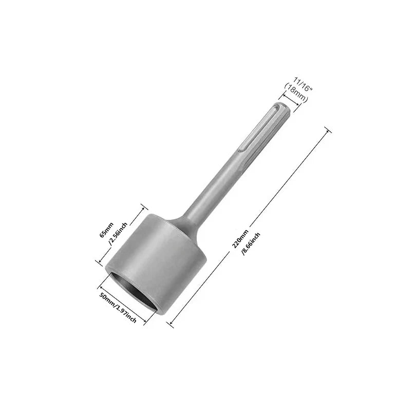 SDS Max Shank D20MM Ground Rod Driver 160x28MM Earth Stake Grounding