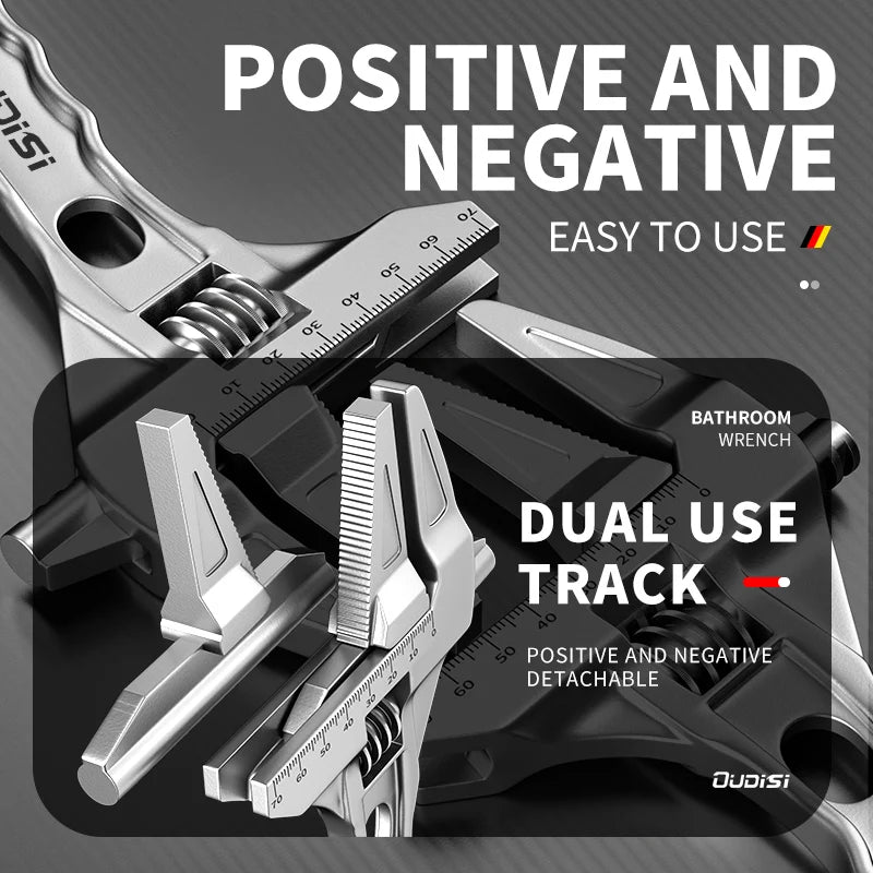 OUDISI multifunctional wrench manual tool bathroom wrench large