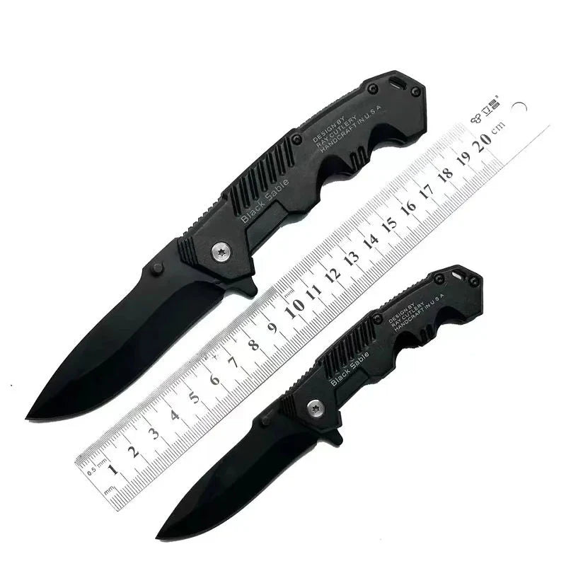 Portable Multifunctional Folding Survival Knife with Sharp Pocket