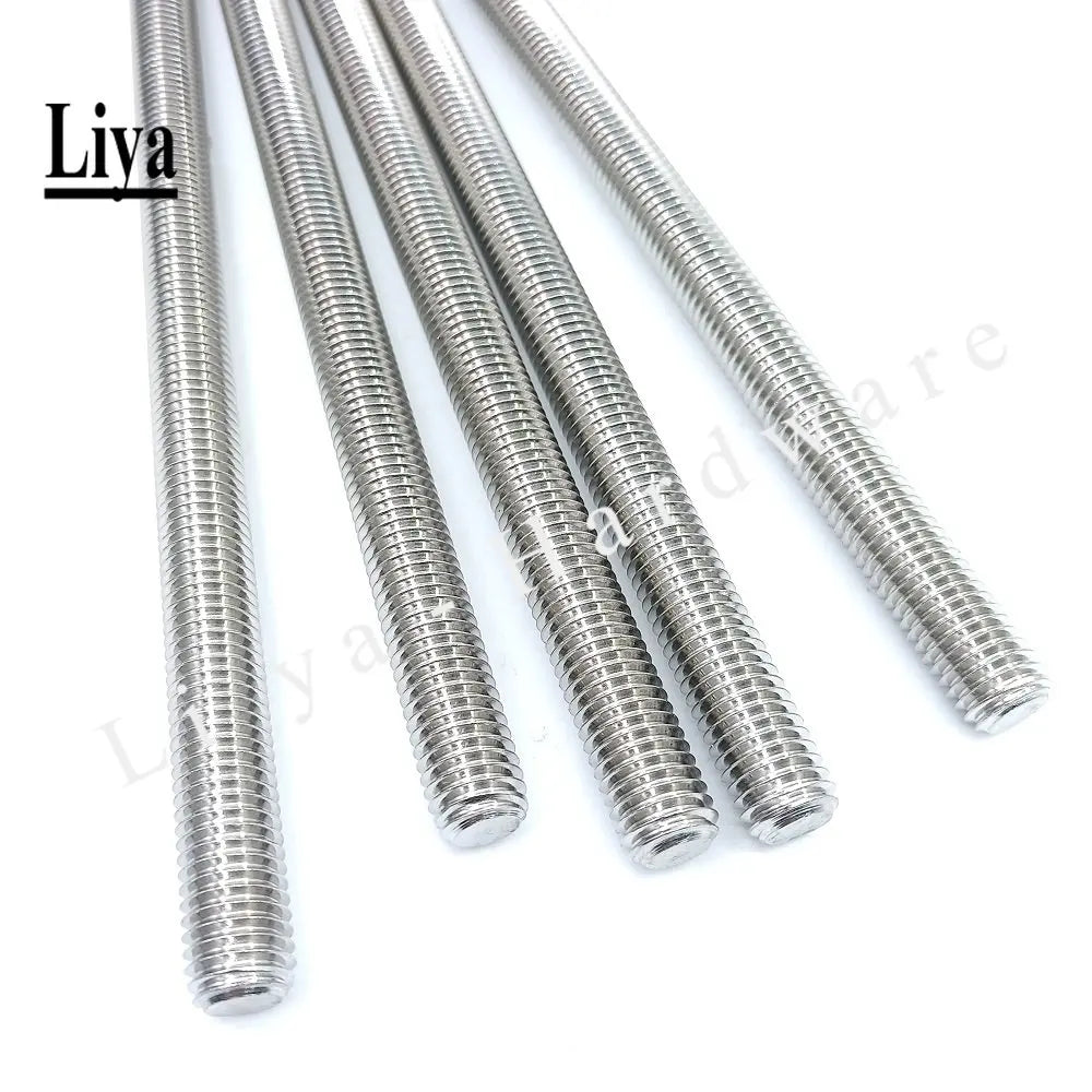 Left Hand Thread Full-Thread Bar Threaded Rod Screw 304 Stainless