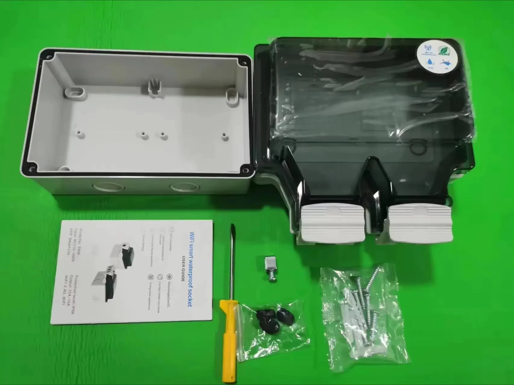 Tuya Power IP66 Outdoor Socket AU CN ARG Wifi Smart Waterproof Socket