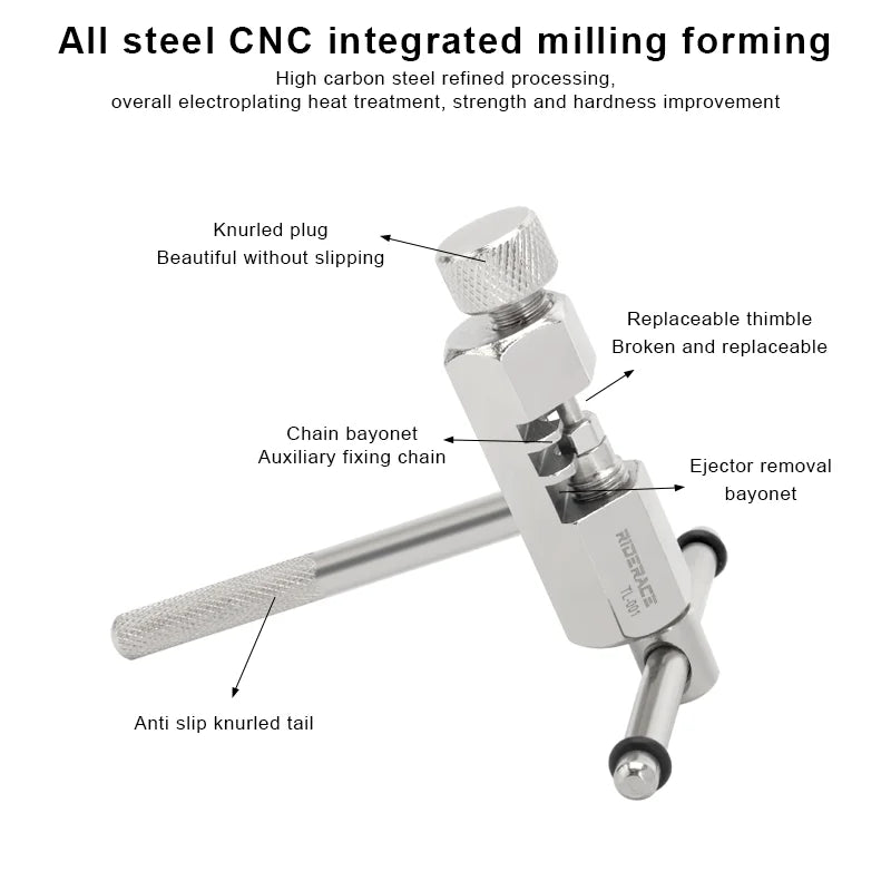Bicycle Chain Breaker Splitter Cutter Universal Bike Chain Squeeze