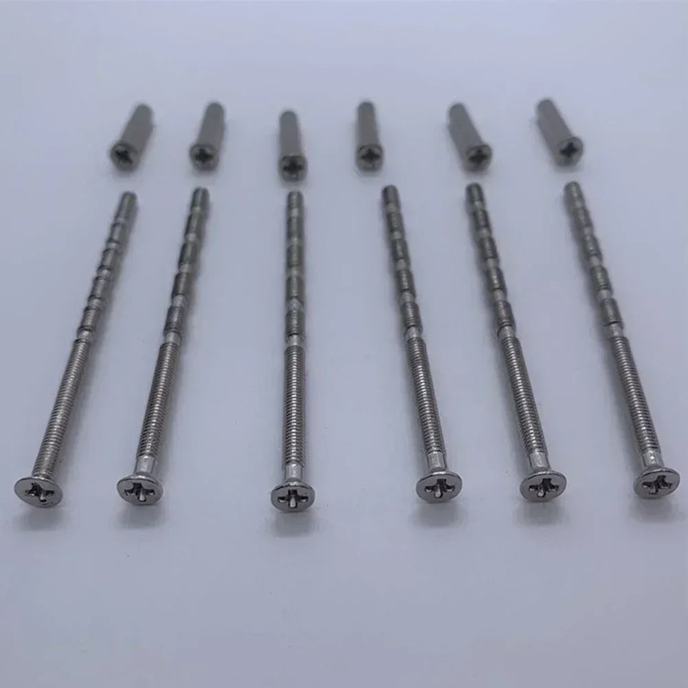 25 Pcs/Set Door Handle Screws - Through Fixing Bolts