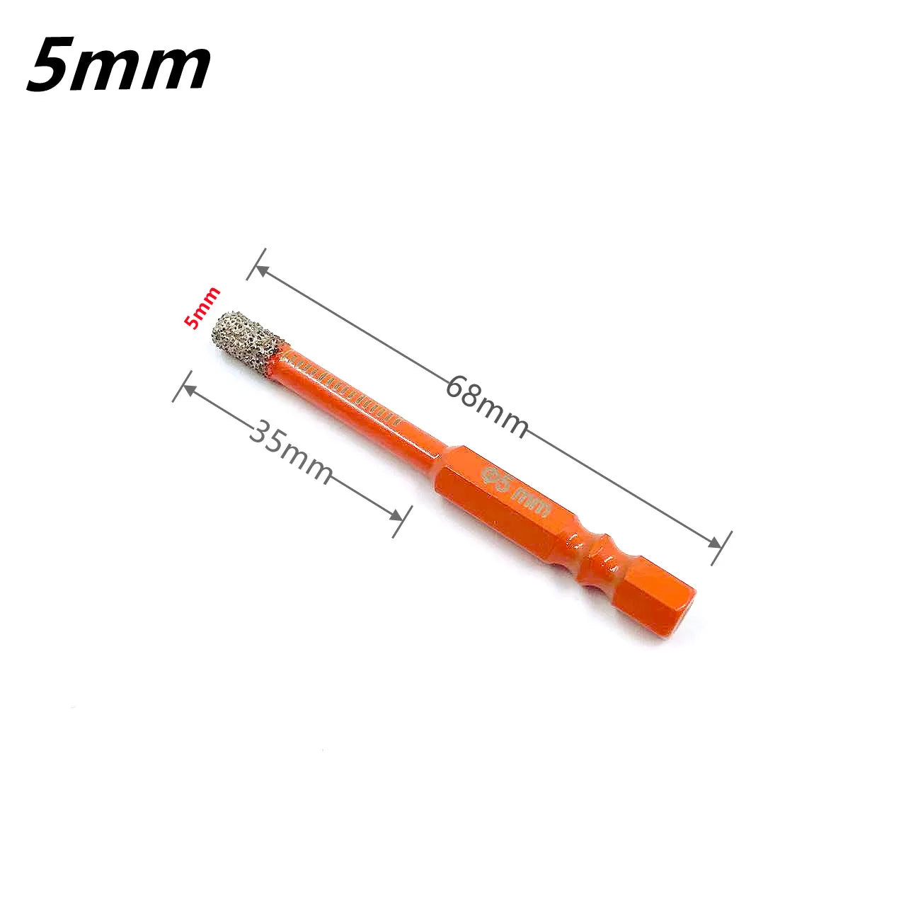 Dry Diamond Drill Bits Set for Granite Ceramic Marble Tile Stone