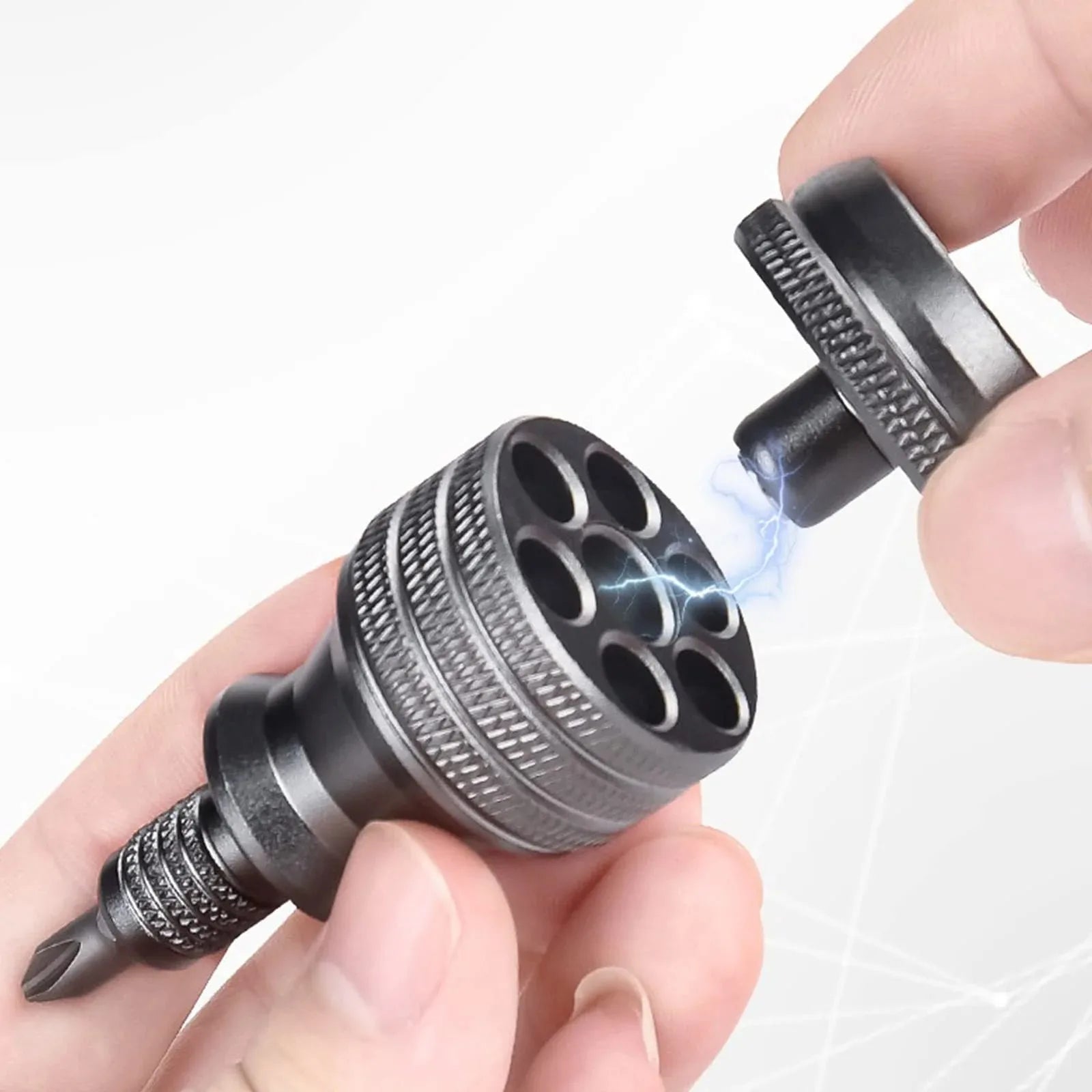 7-in-1 Industrial Mini Screwdriver Set - Aluminum Alloy Handle with