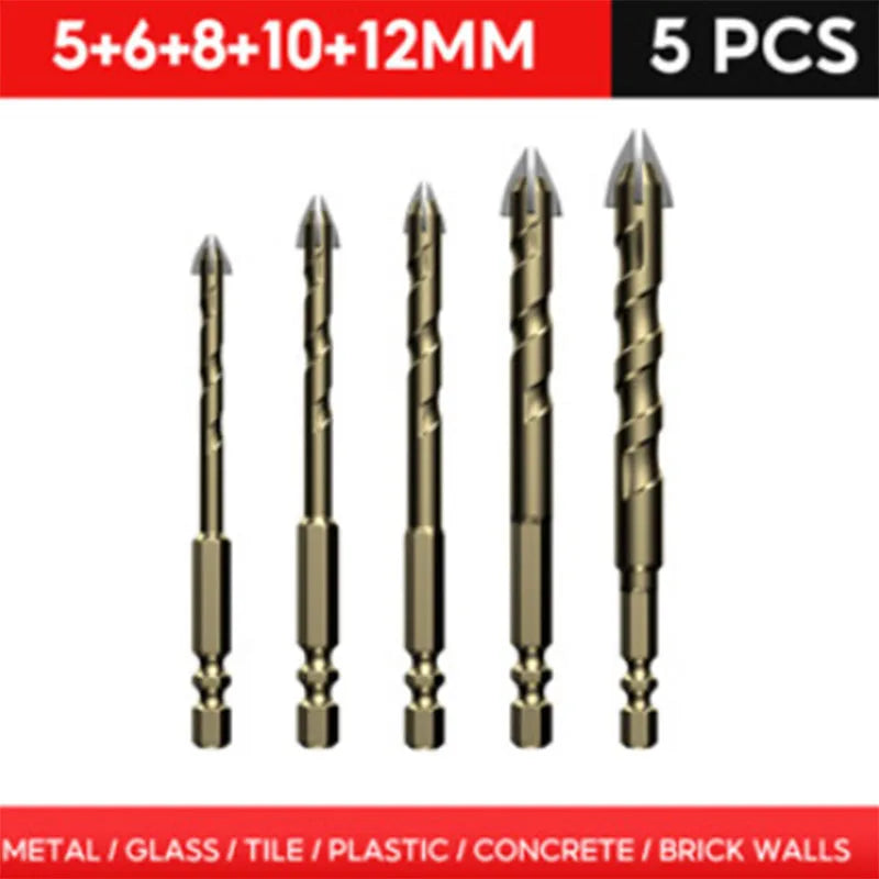 High Hardness Glass Four Edge Drilling 6mm Overlord Drill Tile Bit