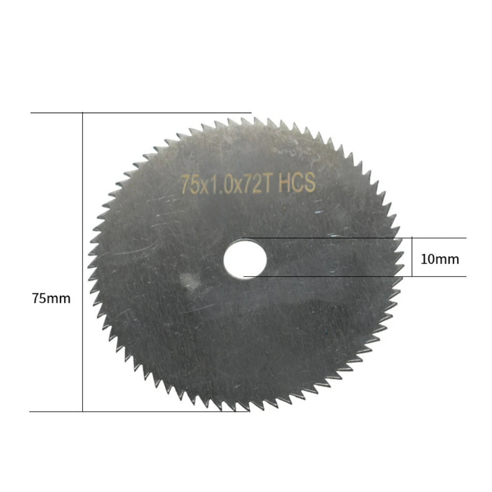 7-Piece 75mm Cutting Disc & Circular Saw Blade Set for Angle Grinder