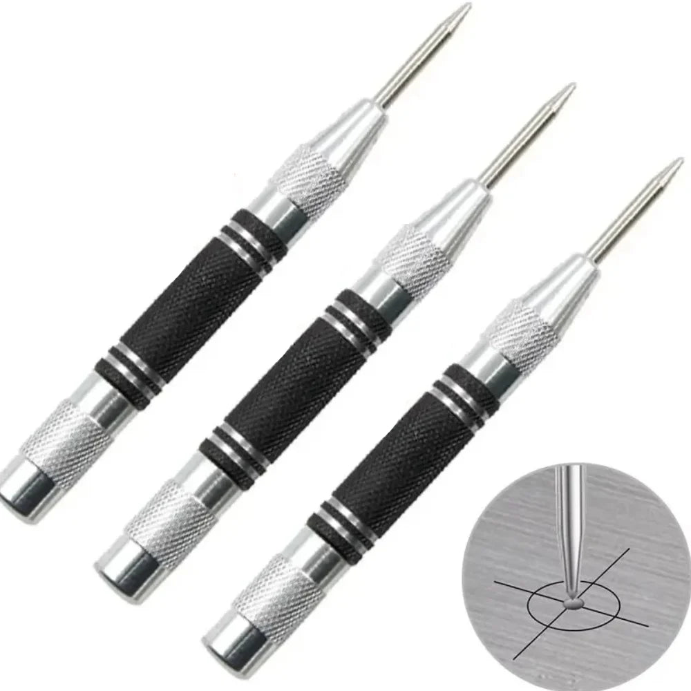 Automatic Centre Punch With Needles Adjustable Spring Loaded Metal