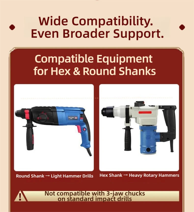 TG Professional Masonry Drilling Wall Opening Tool with Alloy Steel
