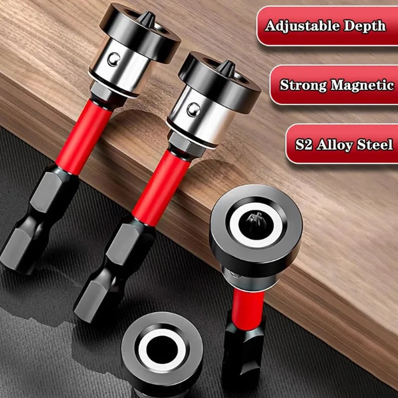 50mm Magnetic Plasterboard Positioning Batch Head Screwdriver Bit