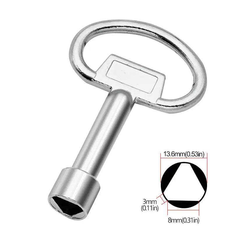 1 Way Service Utility Key Key Plumber Keys Triangle For Gas Electric