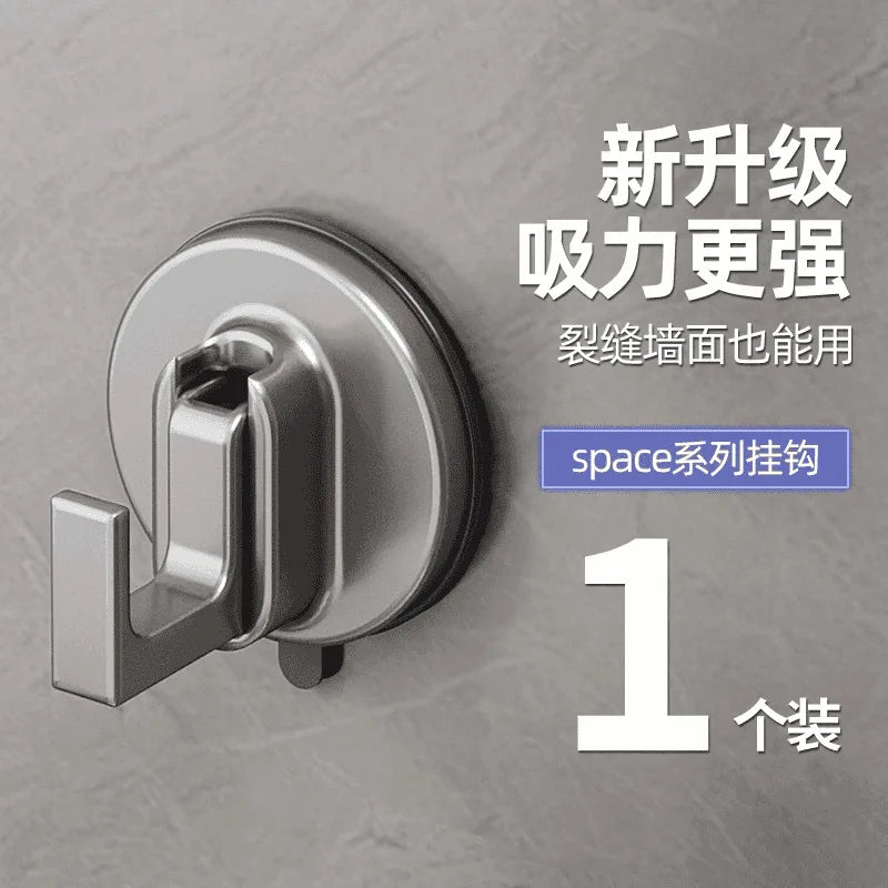 1/2 Pcs Strong Vacuum Suction Cup Hooks Single Hook No Punching Hol