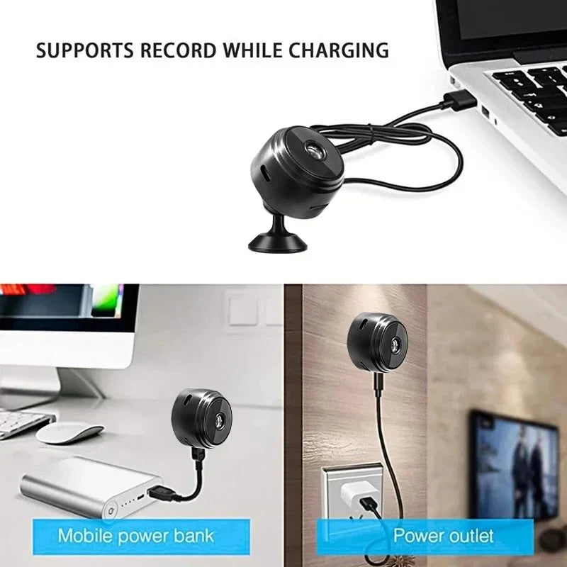 A9 Mini Smart Camera WiFi Remote Wireless Monitoring 1080p Ip Camara