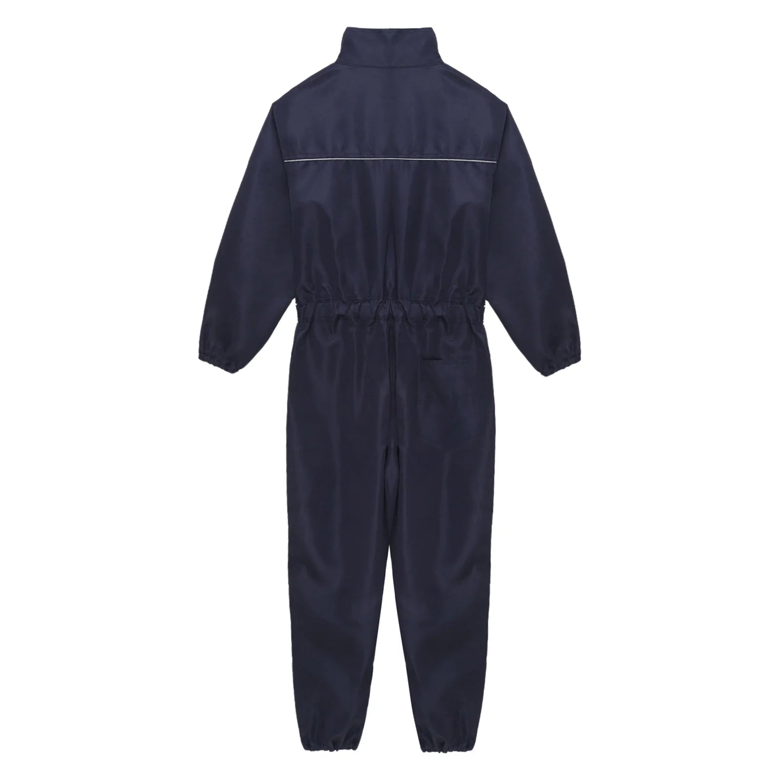 Men Women Resistant Work Coveralls Long Sleeve Multi-pockets Jumpsuit