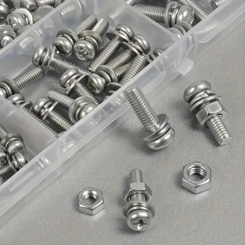 Hex Nuts and Bolt Set - 320 pieces/120 pieces