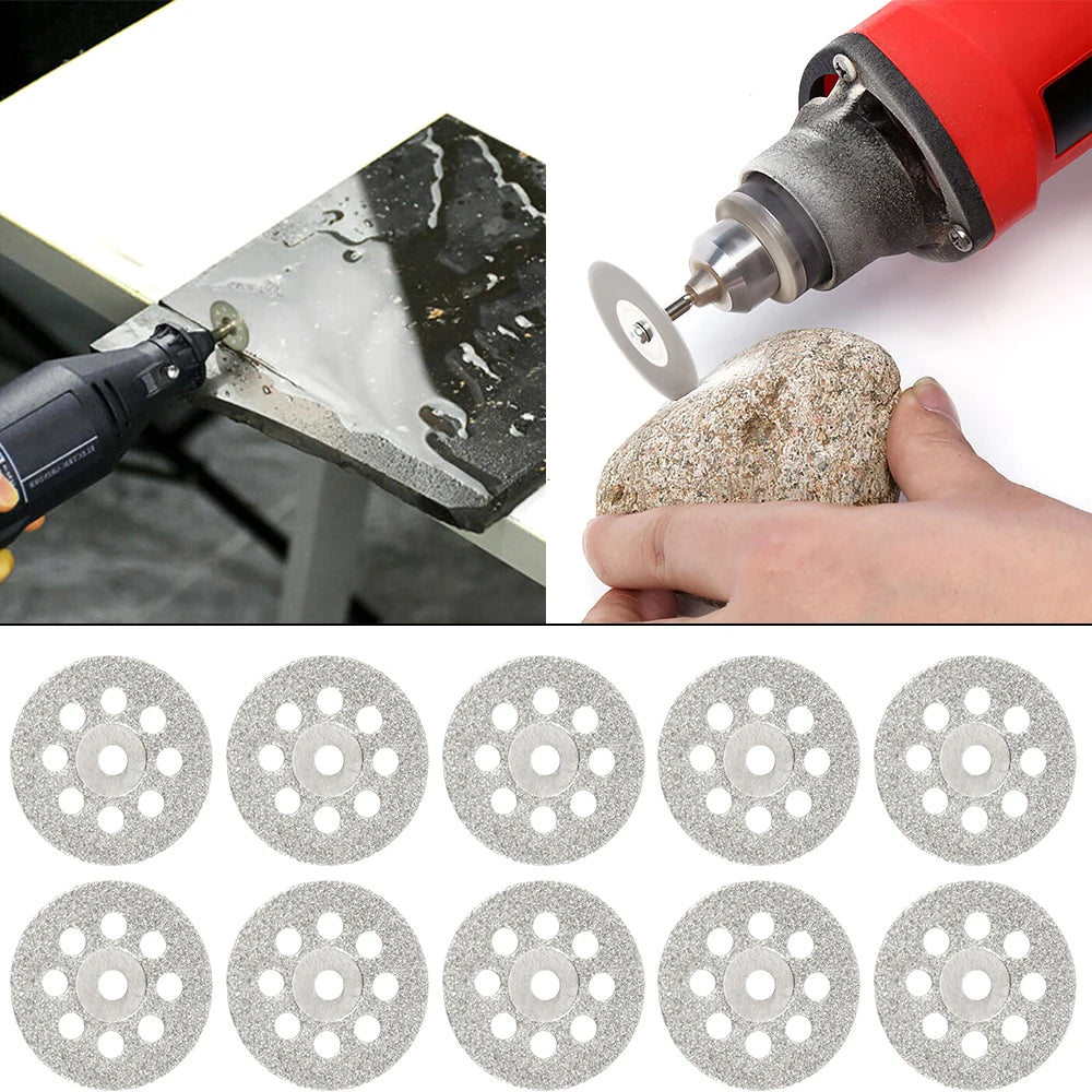 Mini Circular Saw Blade & Grinding Disc Set – 6 to 32 Pieces for Rotary Tools