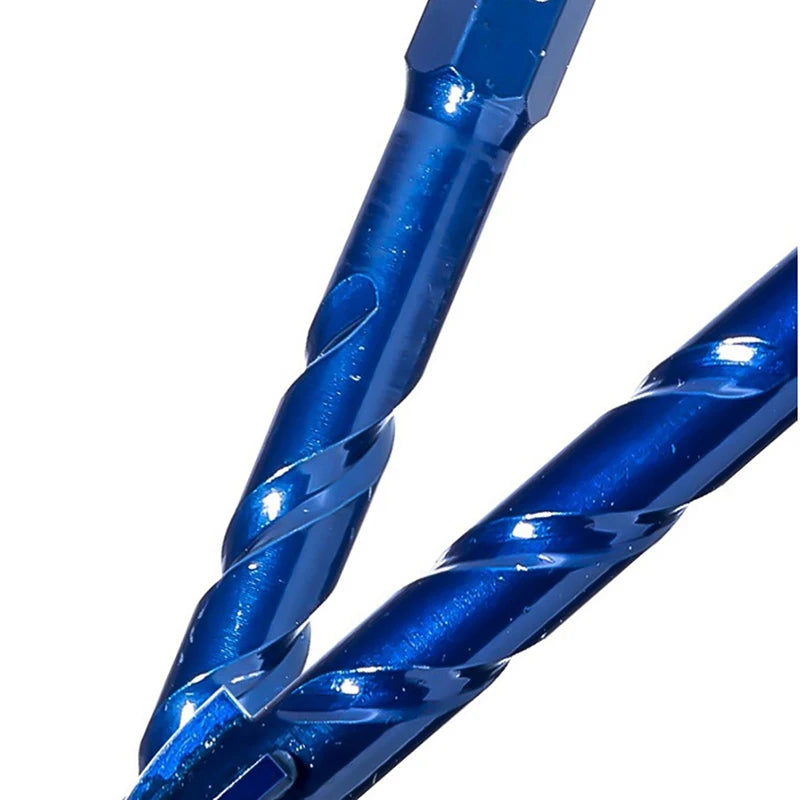 Professional Carbide Four-edge Serrated Drill Bit Set For Tile