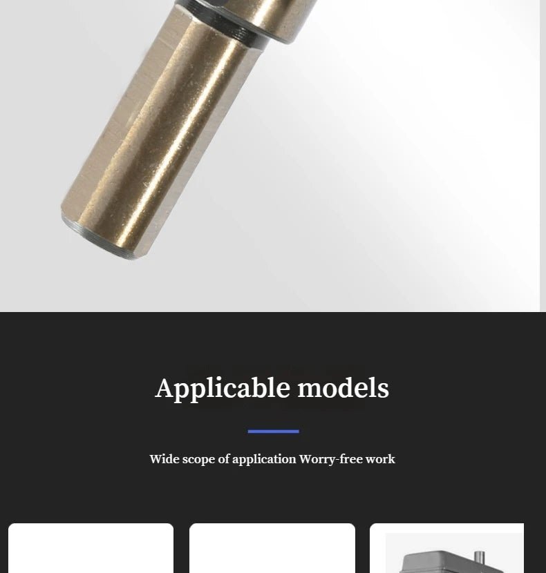 5-in-1 multi-step drill bit, high-precision drilling step drill bit
