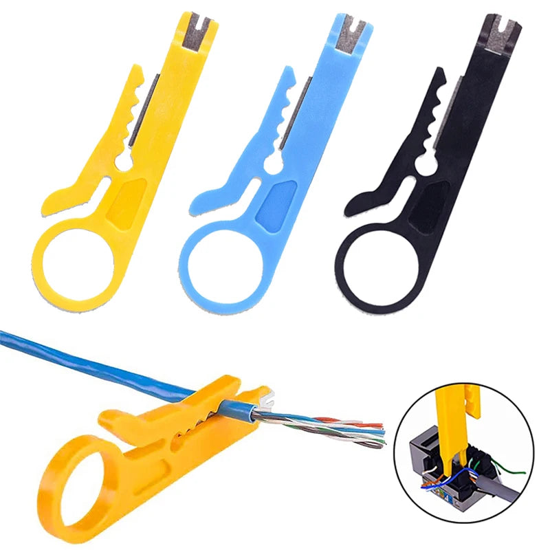 Wire Stripper Knife Crimper Pliers Crimping Tool Cable Stripping Wire