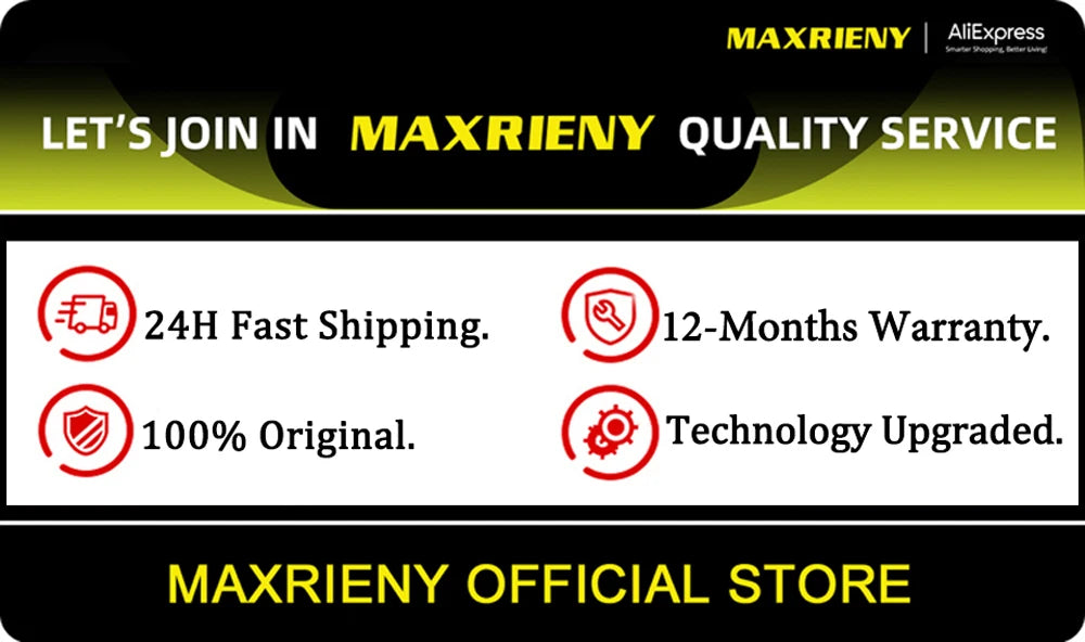 MAXRIENY Non-Contact Voltage Detector Tester AVD06 Socket Wall Outlet