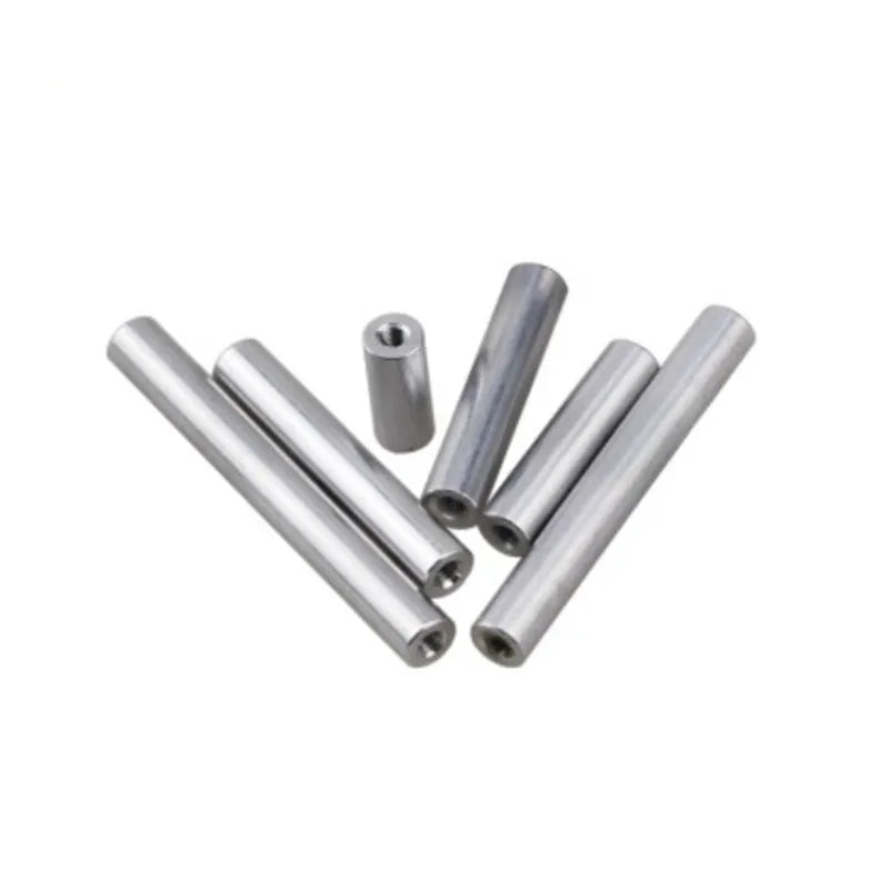 2pcs-10pcs/lot M2 M2.5 M3 M4 M5 M6 M8 M10*L Round aluminum standoff