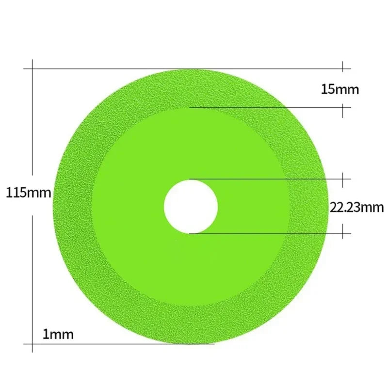 Diamond Cutting Disc 115/125mm – For Tile, Marble, Ceramic & Glass