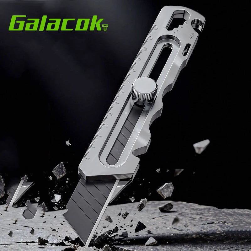 Stainless Steel Utility Knife 6 In 1 Multi-Function Opener