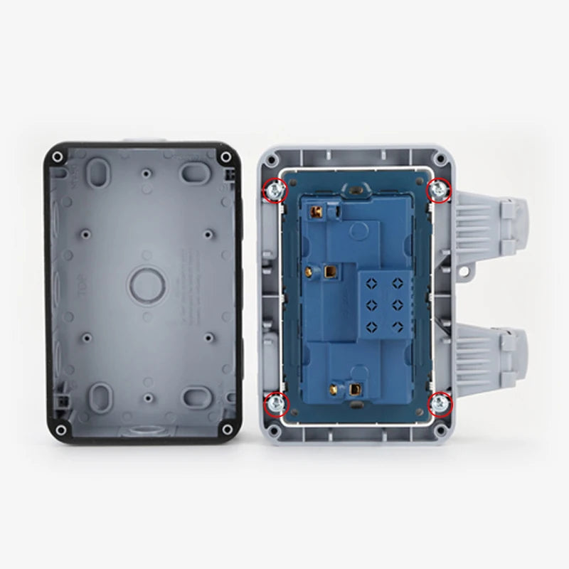 International Universal IP66 USB Wall Outdoor Waterproof Switch