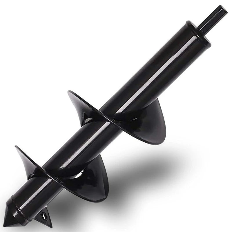 Garden Auger Drill Bit for Planting Solid Shaft Bulb Auger,Heavy Duty