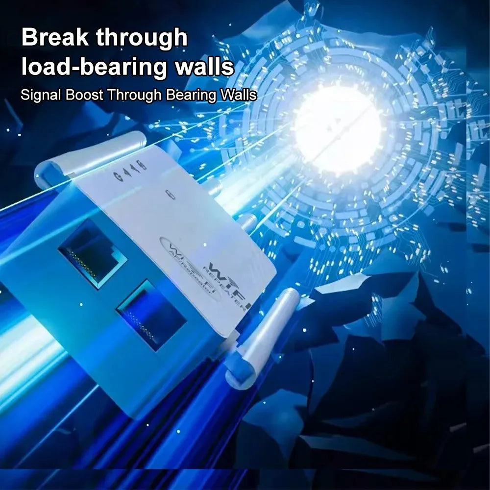 Kebidumei 1200Mbps Dual-Band WiFi Repeater & Extender – 2.4G/5G AC