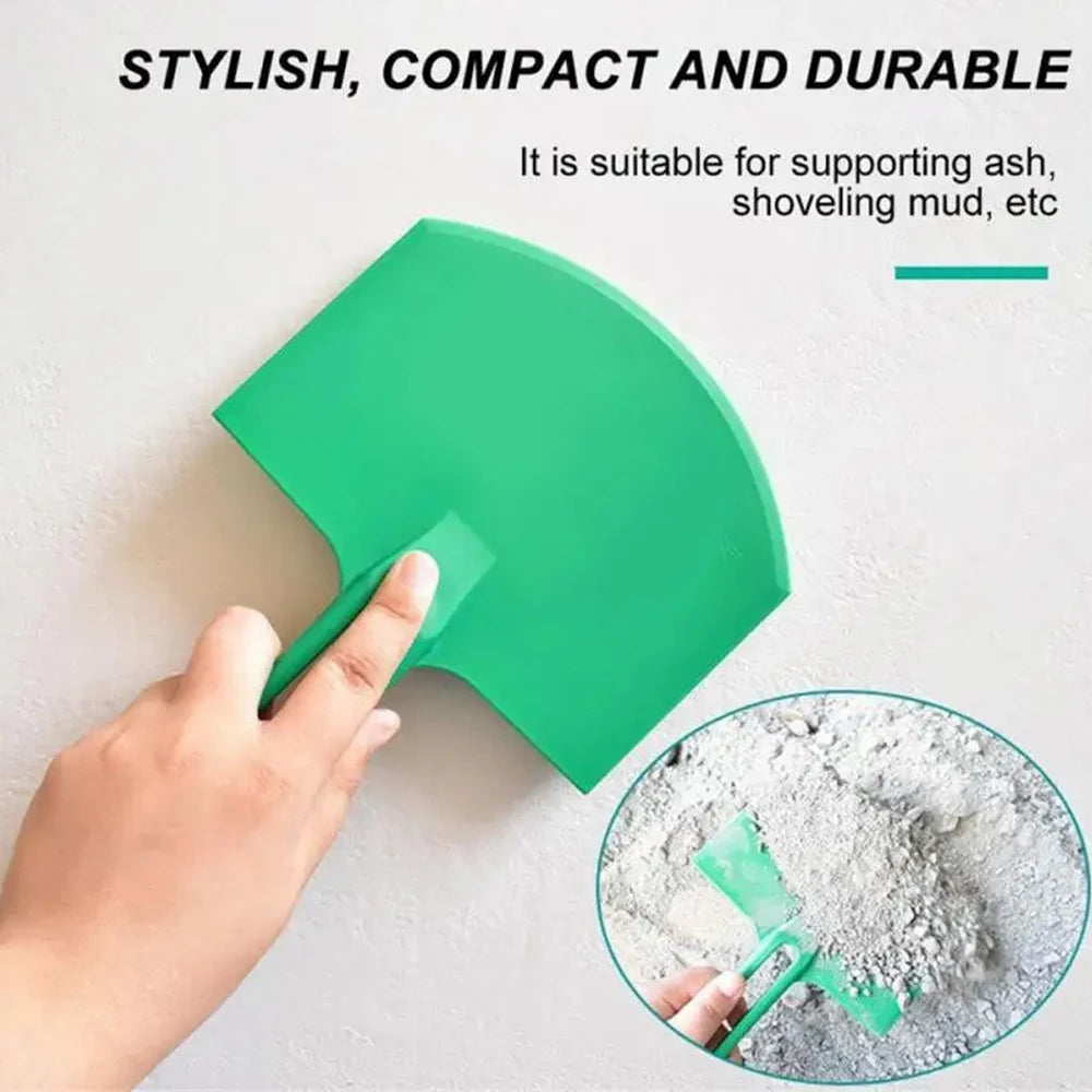 1/2Pcs Curved Bucket Scoop Scraper Spackle Paint Putty Knife Drywall