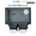 Avoir Tuya Wifi Socket IP66 Outdoor Waterproof Australia Plug